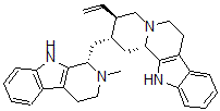 CAS#: 35226-29-0, (2S,3R,12bS)-3-Ethenyl-2-[[(1S)-2-Methyl-1,3,4,9-Tetrahydropyrido[3,4-b]Indol-1-Yl]Methyl]-1,2,3,4,6,7,12,12B-Octahydroindolo[3,2-H]Quinolizine