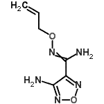 CAS 登录号：352343-45-4， N'-(烯丙氧基)-4-氨基-1,2,5-恶二唑-3-甲脒
