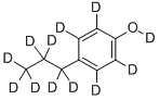 CAS#: 352431-21-1, 4-n-Propylphenol-D12