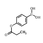 CAS 登录号：352535-90-1， [4-(丙酰氧基)苯基]硼酸