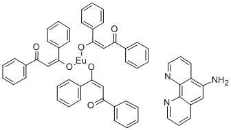 CAS#: 352546-68-0, Tris(dibenzoylmethane) mono(5-amino-1,10-phenanthroline)europium (III)