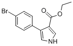 CAS#: 352616-21-8, 4-(4-Bromophenyl)-1H-Pyrrole-3-Carboxylic Acid ethyl Ester