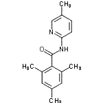CAS 登录号：352636-96-5， 2,4,6-三甲基-N-(5-甲基-2-吡啶基)苯甲酰胺