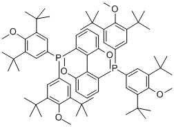 CAS 登录号：352655-61-9， (R)-(-)-2,2'-二[二(3,5-二-叔丁基-4-甲氧基苯基)膦基]-6,6'-二甲氧基-1,1'-联苯