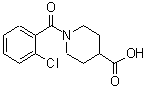 CAS#: 352673-16-6, 1-(2-Chlorobenzoyl)-4-Piperidinecarboxylic Acid