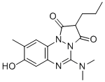 CAS#: 35306-78-6, 5-Dimethylamino-8-Hydroxy-9-Methyl-2-Propylpyrazolo[1,2-a][1,2,4]Benzotriazine-1,3-Dione