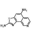 CAS#: 35317-91-0, [1,3]Thiazolo[5,4-h]Isoquinoline-2,5-Diamine
