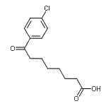 CAS 登录号：35333-22-3， 8-(4-氯苯基)-8-氧代辛酸