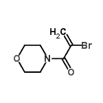 CAS 登录号：353476-50-3， 2-溴-1-(4-吗啉基)-2-丙烯-1-酮
