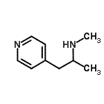 CAS 登录号：353525-92-5， N-甲基-1-(4-吡啶基)-2-丙胺
