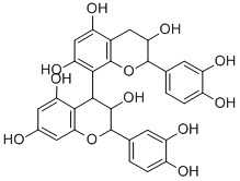 CAS 登录号：35356-34-4， 2-(3,4-二羟基苯基)-4-[2-(3,4-二羟基苯基)-3,5,7-三羟基色满-8-基]色满-3,5,7-三醇
