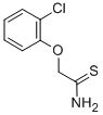 CAS 登录号：35370-94-6， 2-(2-氯苯氧基)硫代乙酰胺