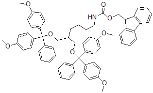 CAS#: 353754-96-8, 1,3-Bis(o-Dimethoxytrityl)-2-(N-Fmoc-4-Aminobutyl)-1,3-Propanediol