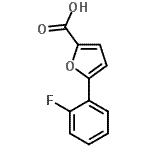 CAS#: 353761-02-1, 5-(2-Fluorophenyl)-2-Furoic Acid