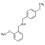 CAS#: 353779-34-7, 1-(2-Methoxyphenyl)-N-[4-(Methylsulfanyl)Benzyl]Methanamine