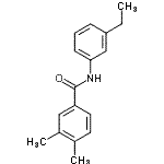 CAS#: 353786-86-4, N-(3-Ethylphenyl)-3,4-Dimethylbenzamide