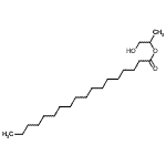 CAS 登录号：3539-36-4， 1-羟基-2-丙基硬脂酸酯