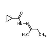 CAS#: 354141-50-7, N'-[(2E)-2-Butanylidene]Cyclopropanecarbohydrazide