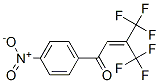 CAS 登录号:35443-90-4, 4,4,4-三氟-1-(4-硝基苯基)-3-(三氟甲基)丁-2-烯-1-酮