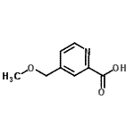 CAS 登录号：354518-16-4， 4-(甲氧基甲基)-2-吡啶羧酸