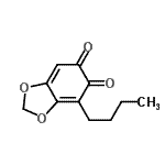 CAS#: 35458-06-1, 4-Butyl-1,3-Benzodioxole-5,6-Dione