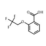 CAS#: 35480-46-7, 2-(2,2,2-Trifluoroethoxy)Benzoic Acid