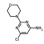 CAS#: 3549-05-1, 6-Chloro-2-(4-Morpholinyl)-4-Pyrimidinamine