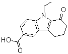 CAS#: 354993-58-1, 9-Ethyl-1-Oxo-2,3,4,9-Tetrahydro-1H-Carbazole-6-Carboxylic Acid