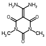 CAS#: 354995-23-6, 5-(Diaminomethylene)-1,3-Dimethyl-2,4,6(1H,3H,5H)-Pyrimidinetrione