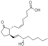 CAS 登录号：35536-53-9， (5Z,13E,15S)-15-羟基-9-氧代前列腺-5,13-二烯-1-酸