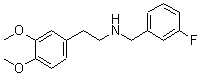 CAS 登录号：355381-88-3， 2-(3,4-二甲氧基苯基)-N-(3-氟苄基)乙胺