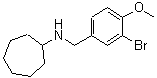 CAS#: 355382-81-9, N-(3-Bromo-4-Methoxybenzyl)Cycloheptanamine