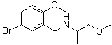 CAS 登录号：355383-43-6， N-(5-溴-2-甲氧基苄基)-1-甲氧基-2-丙胺