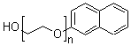 CAS 登录号：35545-57-4， 2-萘酚聚氧乙烯醚