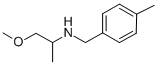 CAS#: 355814-07-2, (2-Methoxy-1-Methyl-Ethyl)-(4-Methyl-Benzyl)-Amine