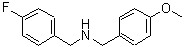 CAS#: 355815-47-3, (4-Fluoro-Benzyl)-(4-Methoxy-Benzyl)-Amine
