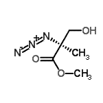 CAS#: 356048-03-8, Methyl (2S)-2-Azido-3-Hydroxy-2-Methylpropanoate