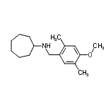 CAS#: 356092-26-7, N-(4-Methoxy-2,5-Dimethylbenzyl)Cycloheptanamine