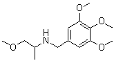 CAS 登录号：356092-66-5， 1-甲氧基-N-(3,4,5-三甲氧基苄基)-2-丙胺