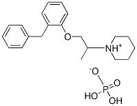 CAS#: 3563-76-6, 1-(2-(2-Benzylphenoxy)-1-methylethyl)piperidinium dihydrogen phosphate