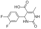 CAS#: 356566-58-0, 4-(3,4-Difluorophenyl)-1,2,3,4-Tetrahydro-6-Methyl-2-Oxo-5-Pyrimidinecarboxylic acid