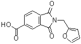 CAS#: 356575-75-2, 2-(2-Furylmethyl)-1,3-Dioxo-5-Isoindolinecarboxylic Acid