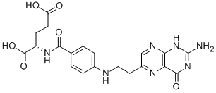 CAS 登录号：3566-25-4， 2-[[4-[2-(2-氨基-4-氧代-1H-蝶啶-6-基)乙基氨基]苯甲酰基]氨基]戊烷二酸