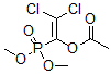 CAS 登录号：3566-76-5， (2,2-二氯-1-二甲氧基磷酰乙烯基)乙酸酯
