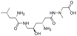 CAS 登录号：35663-84-4， 2-[[[(3R,5R)-3-氨基-6-[[(2S)-2-氨基-4-甲基戊酰基]氨基]-5-羟基己烷酰基]氨基]-甲基氨基]乙酸