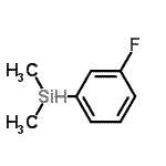 CAS 登录号：356762-20-4， (3-氟苯基)(二甲基)硅烷