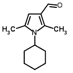 CAS#: 35711-41-2, 1-Cyclohexyl-2,5-Dimethyl-1H-Pyrrole-3-Carbaldehyde
