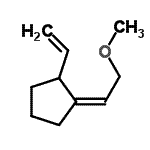CAS 登录号：357204-95-6， (1Z)-1-(2-甲氧基乙基亚基)-2-乙烯基环戊烷