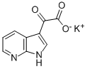CAS 登录号：357263-59-3， alpha-氧代-1H-吡咯并-[2,3B]吡啶-3-乙酸单钾盐