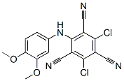 CAS#: 35727-98-1, 2,4-Dichloro-6-[(3,4-Dimethoxyphenyl)Amino]Benzene-1,3,5-Tricarbonitrile